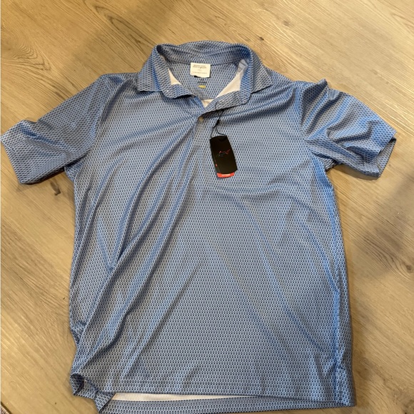 Greg Norman Collection Other - Greg Norman Collection Blue Performance Polo Shirt